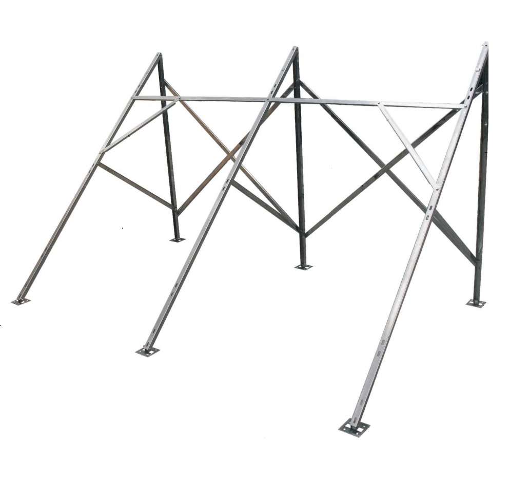 Dachmontageset für HP22/30 Röhrenkollektor Schrägdach/ Flachdach