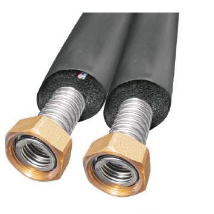 10m DN16 inkl. Isolierung
