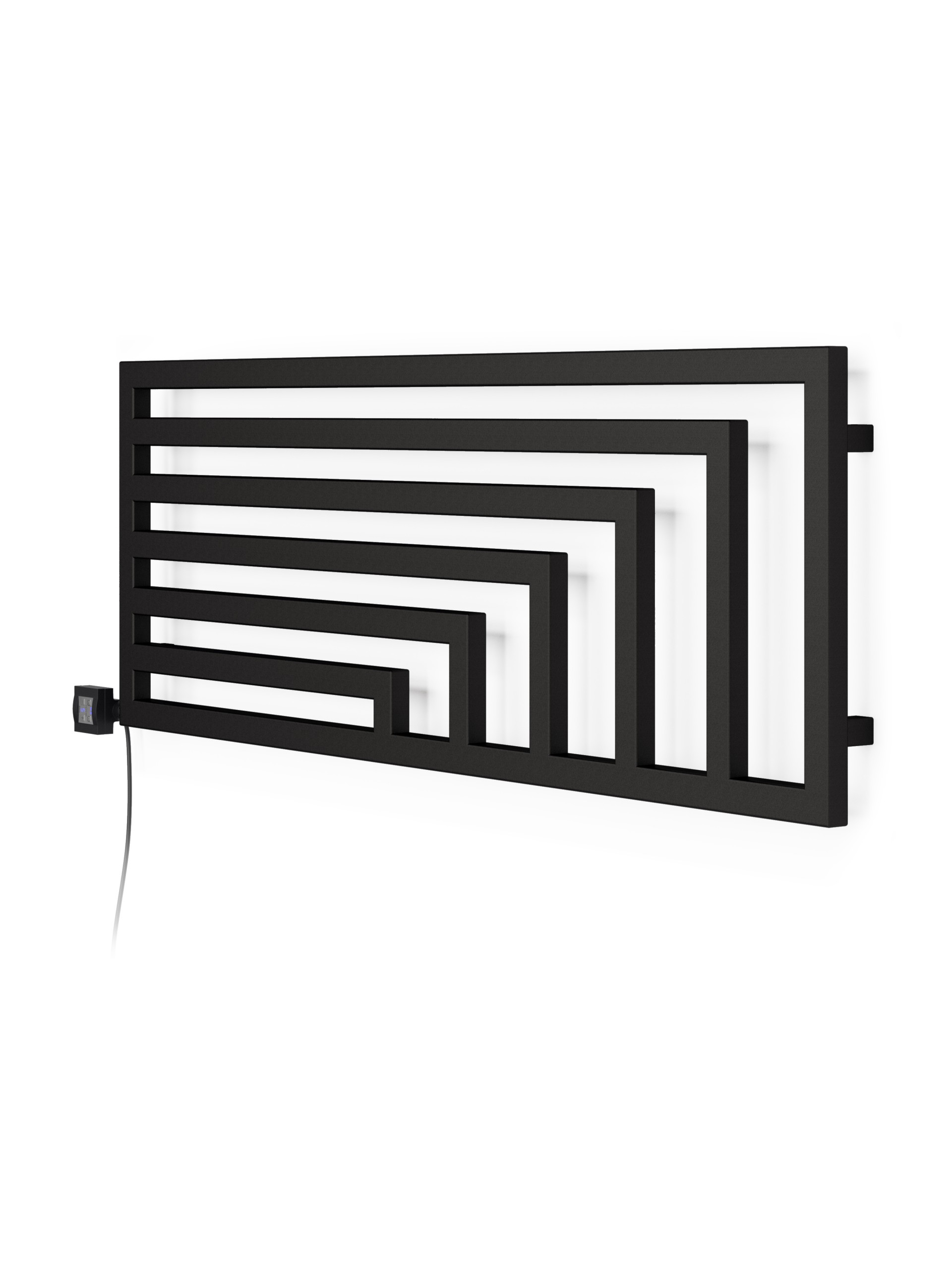Terma Angus H Elektro Design Röhrenheizkörper, Heizkörper horizontal elektrisch